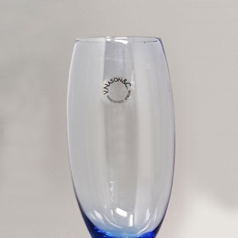 1970s Set of Six Murano Glasses by Nason