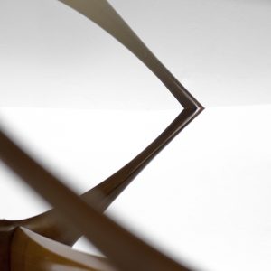 Mid-Century Modern Scandinavian Walnut Condor Coffee Table by Fredrik Schriever-Abeln, 1960s