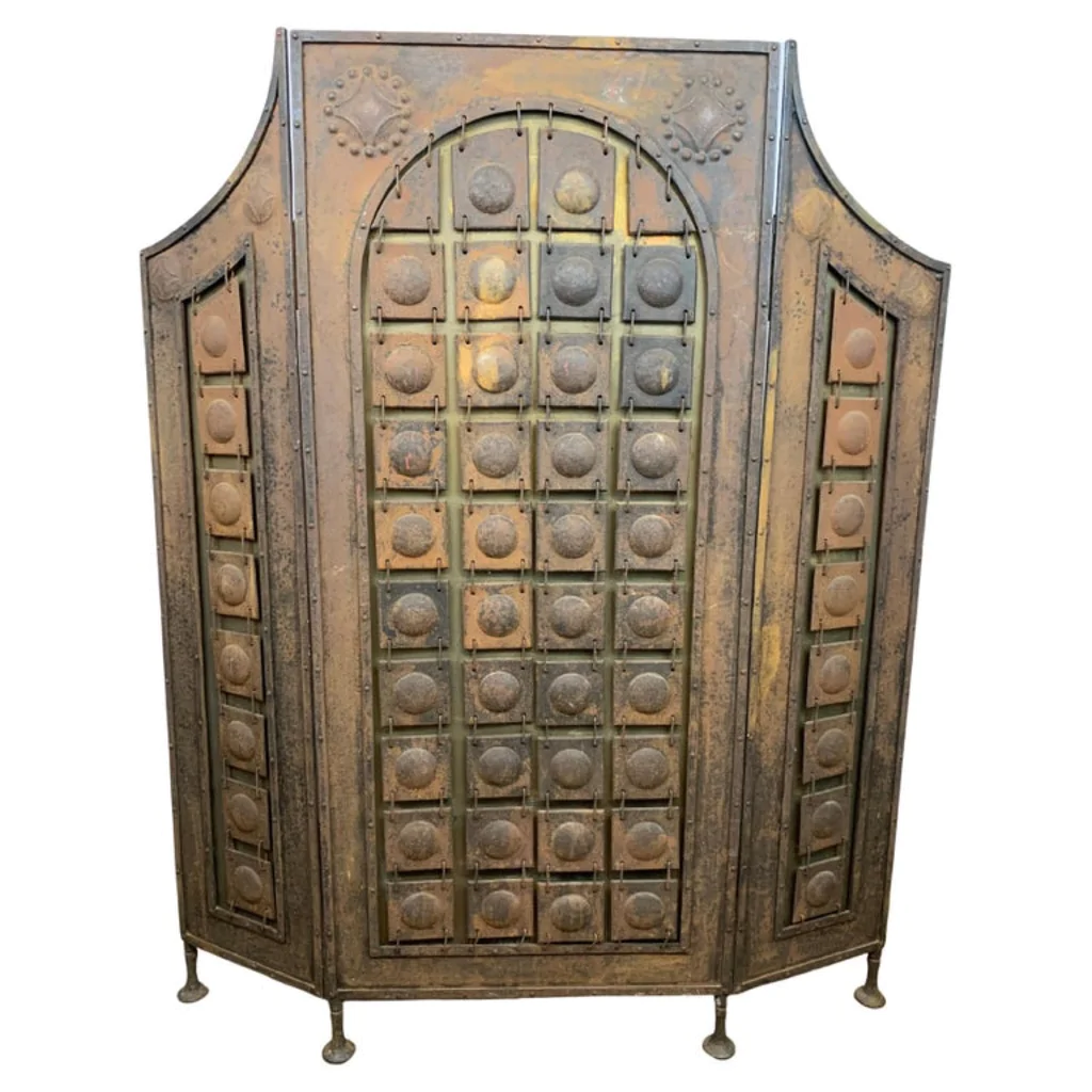 1910 Arts & Crafts Screen ATT: Richard Riemerschmid