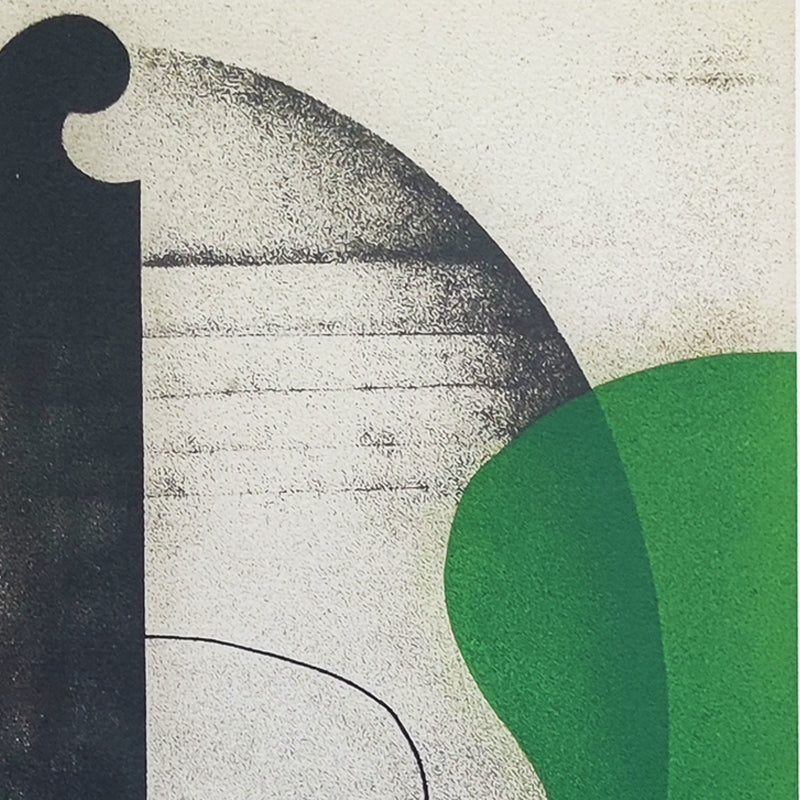 1970s Original Astonishing Man Ray "Aerograph" Limited Edition Lithograph