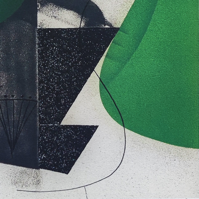1970s Original Astonishing Man Ray "Aerograph" Limited Edition Lithograph