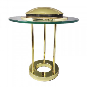 1980s Robert Sonneman "Saturn" Table Lamp for Gerorge Kovacs