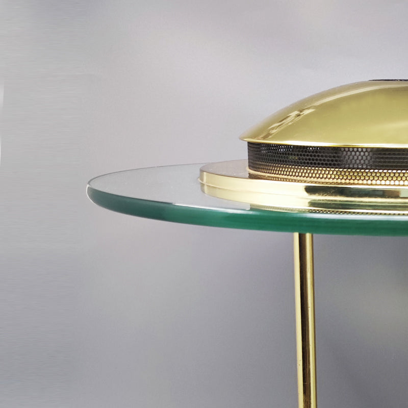 1980s Robert Sonneman "Saturn" Table Lamp for Gerorge Kovacs