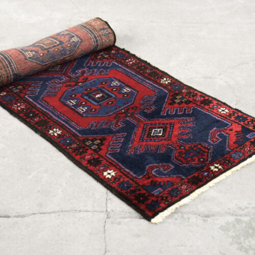 Vintage Hand-Woven Oriental Carpet Hamadan Rug from Ikea, 1960s