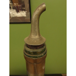 Large Antique French Boulestin Cognac Bottle