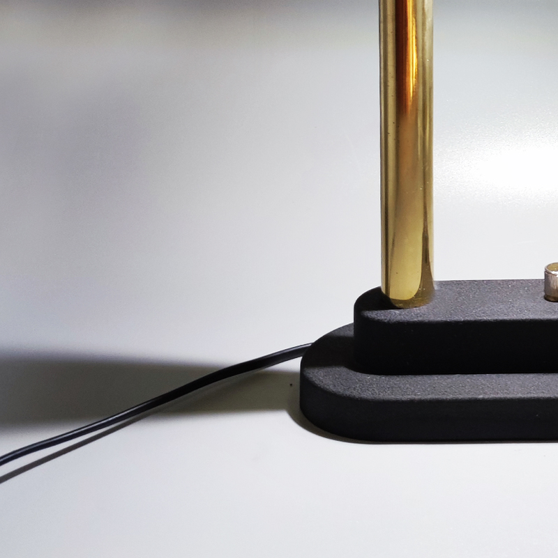 1980s Robert Sonneman Table Lamp for Gerorge Kovacs