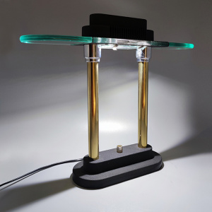 1980s Robert Sonneman Table Lamp for Gerorge Kovacs