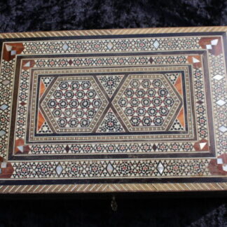 Fine Vintage Middle Eastern Inlaid Jewellery Box