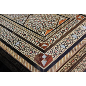 Fine Vintage Middle Eastern Inlaid Jewellery Box
