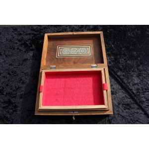 Fine Vintage Middle Eastern Inlaid Jewellery Box