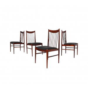 Mid Century Danish Dining Chairs model 422 by Arne Vodder