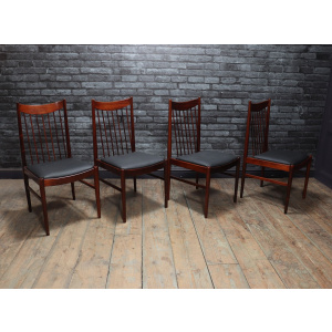 Mid Century Danish Dining Chairs Model 422 By Arne Vodder