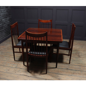 Mid Century Danish Dining Chairs Model 422 By Arne Vodder
