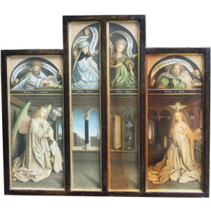 Rare Arundel Society Chromolithograph Of The Annunciation