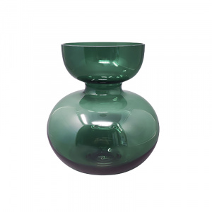 1990s Stunning Green Vase by G. Jensen