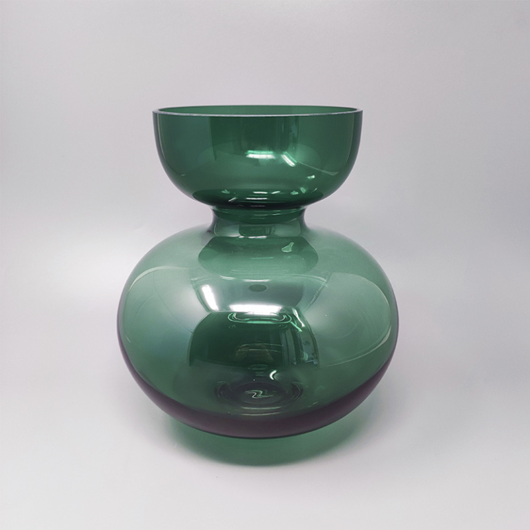 1990s Stunning Green Vase by G. Jensen - Image 2
