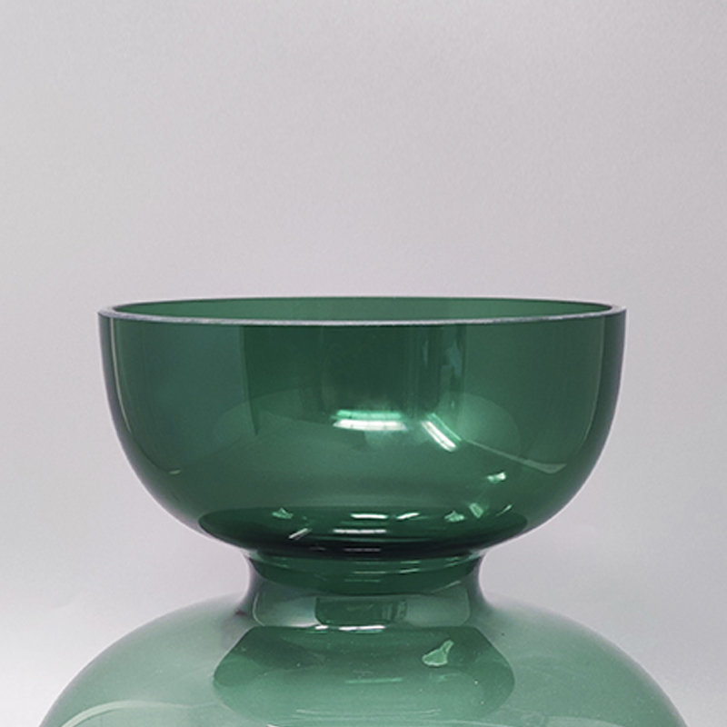 1990s Stunning Green Vase by G. Jensen