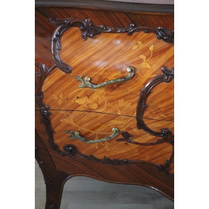 Chest of Drawers with Inlay Walnut, 1930s