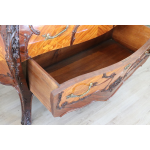 Chest of Drawers with Inlay Walnut, 1930s