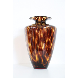 Large Italian Vase in Murano Art Glass, 1980s