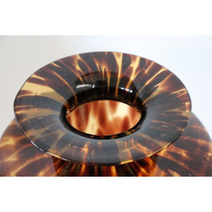 Large Italian Vase in Murano Art Glass, 1980s