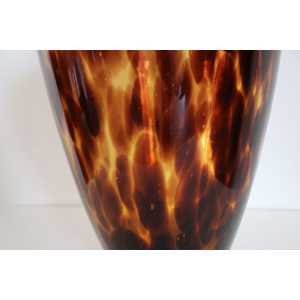 Large Italian Vase in Murano Art Glass, 1980s