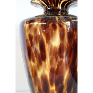 Large Italian Vase in Murano Art Glass, 1980s