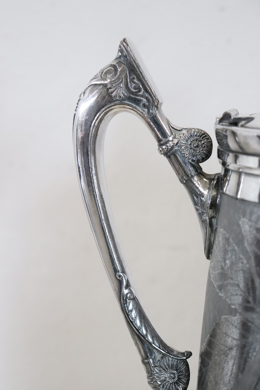 Antique Silver Plated Carafe By Reed & Barton