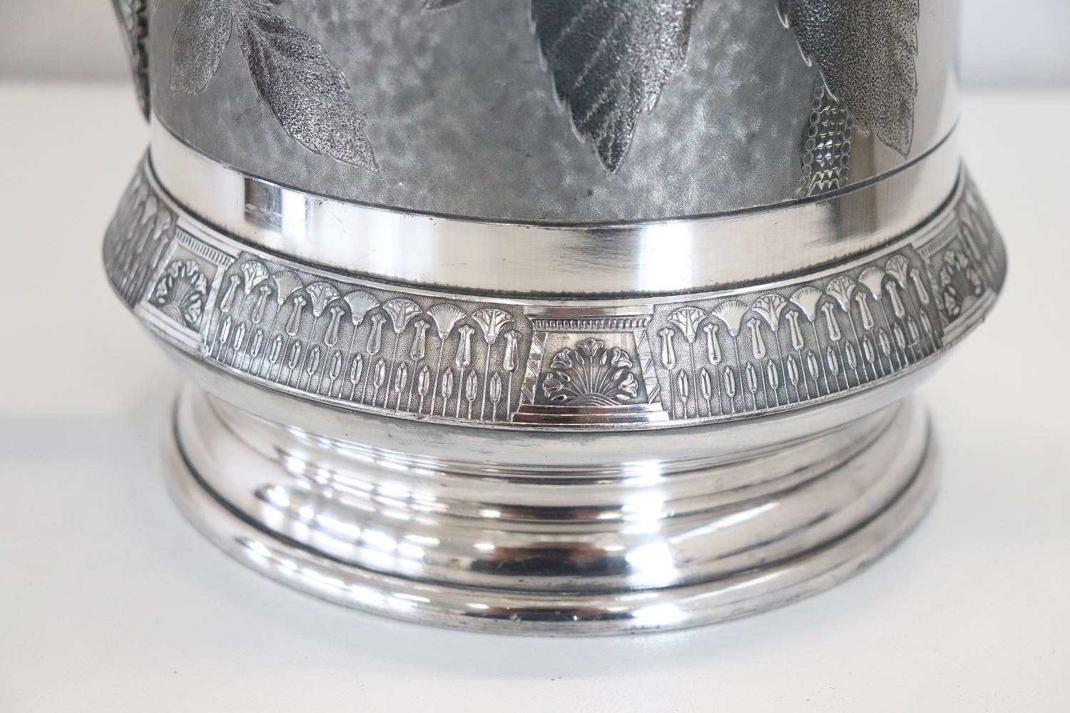 Antique Silver Plated Carafe By Reed & Barton