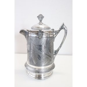 Antique Silver Plated Carafe By Reed & Barton