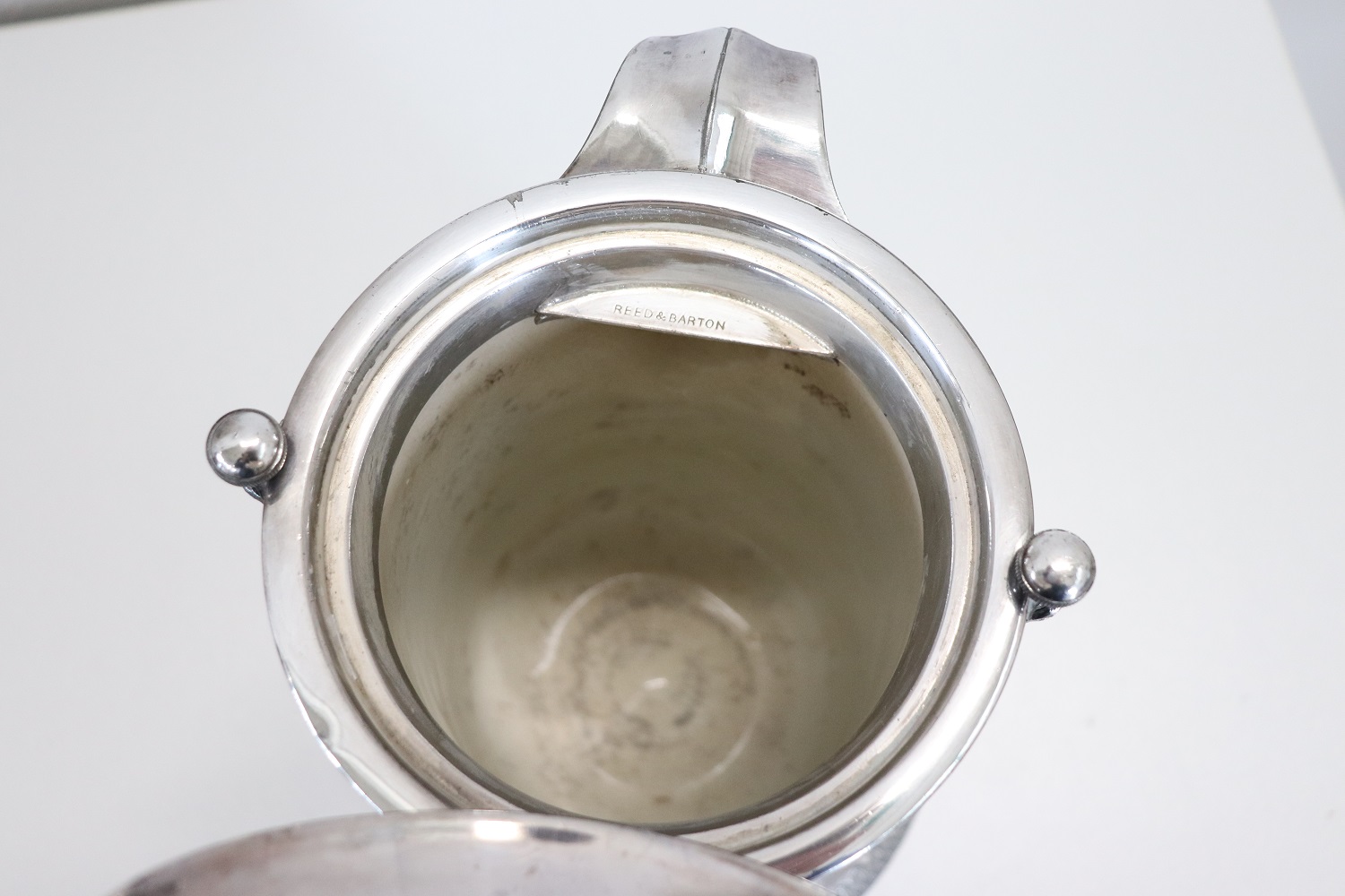 Antique Silver Plated Carafe By Reed & Barton