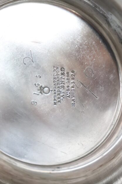 Antique Silver Plated Carafe By Reed & Barton - Image 5