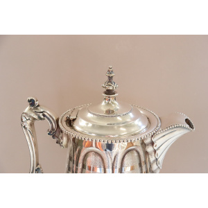 Antique Silver Plated Pitcher Marked Rogers Smith & Co, 1865
