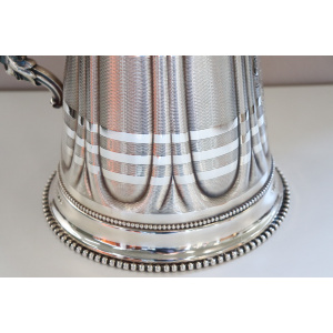 Antique Silver Plated Pitcher Marked Rogers Smith & Co, 1865