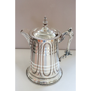 Antique Silver Plated Pitcher Marked Rogers Smith & Co, 1865