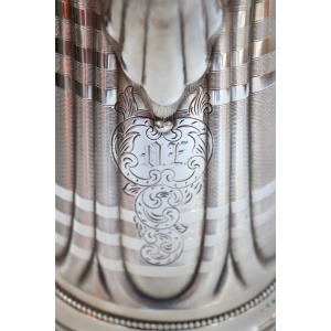 Antique Silver Plated Pitcher Marked Rogers Smith & Co, 1865