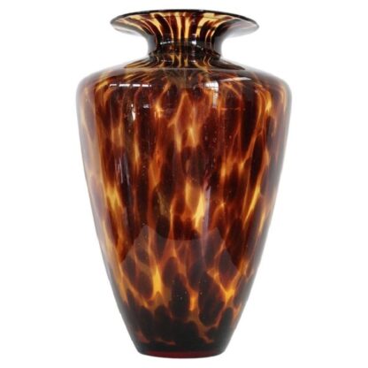 Large Italian Vase in Murano Art Glass, 1980s