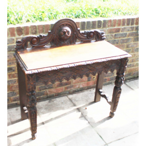 late 19th century Oak Jacobean revival table