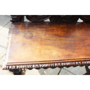 late 19th century Oak Jacobean revival table
