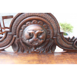 late 19th century Oak Jacobean revival table