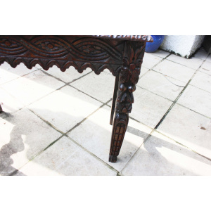late 19th century Oak Jacobean revival table