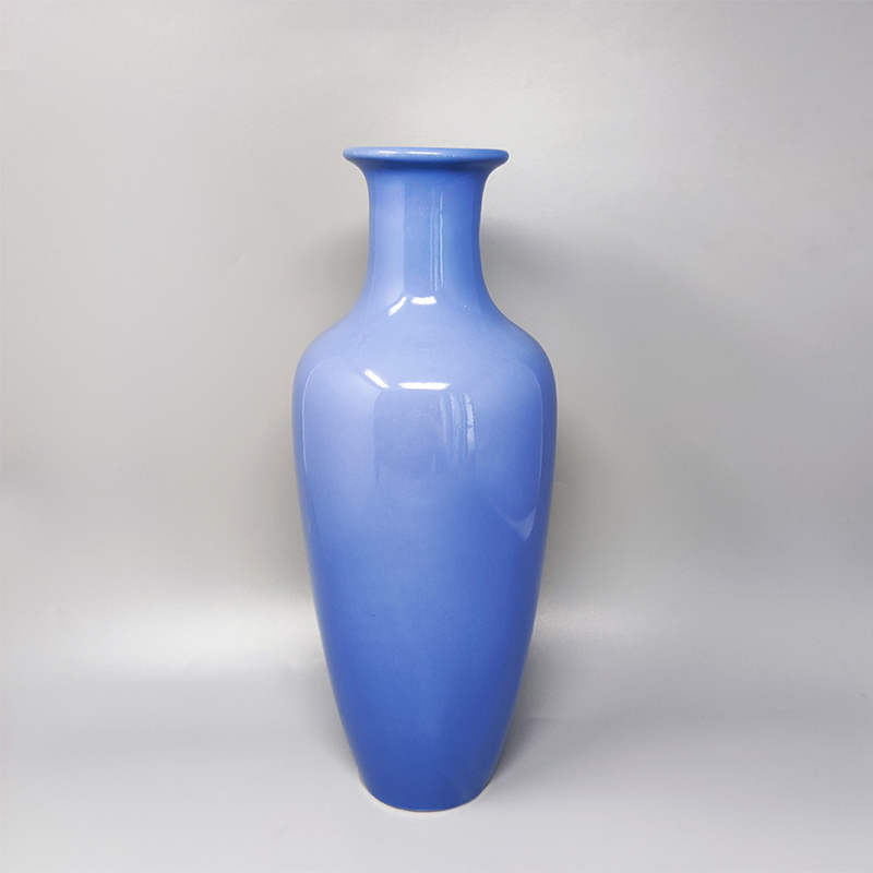 1960s Gorgeous Vase by F.lli Brambilla in Ceramic. Made in Italy