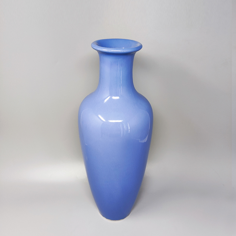 1960s Gorgeous Vase by F.lli Brambilla in Ceramic. Made in Italy