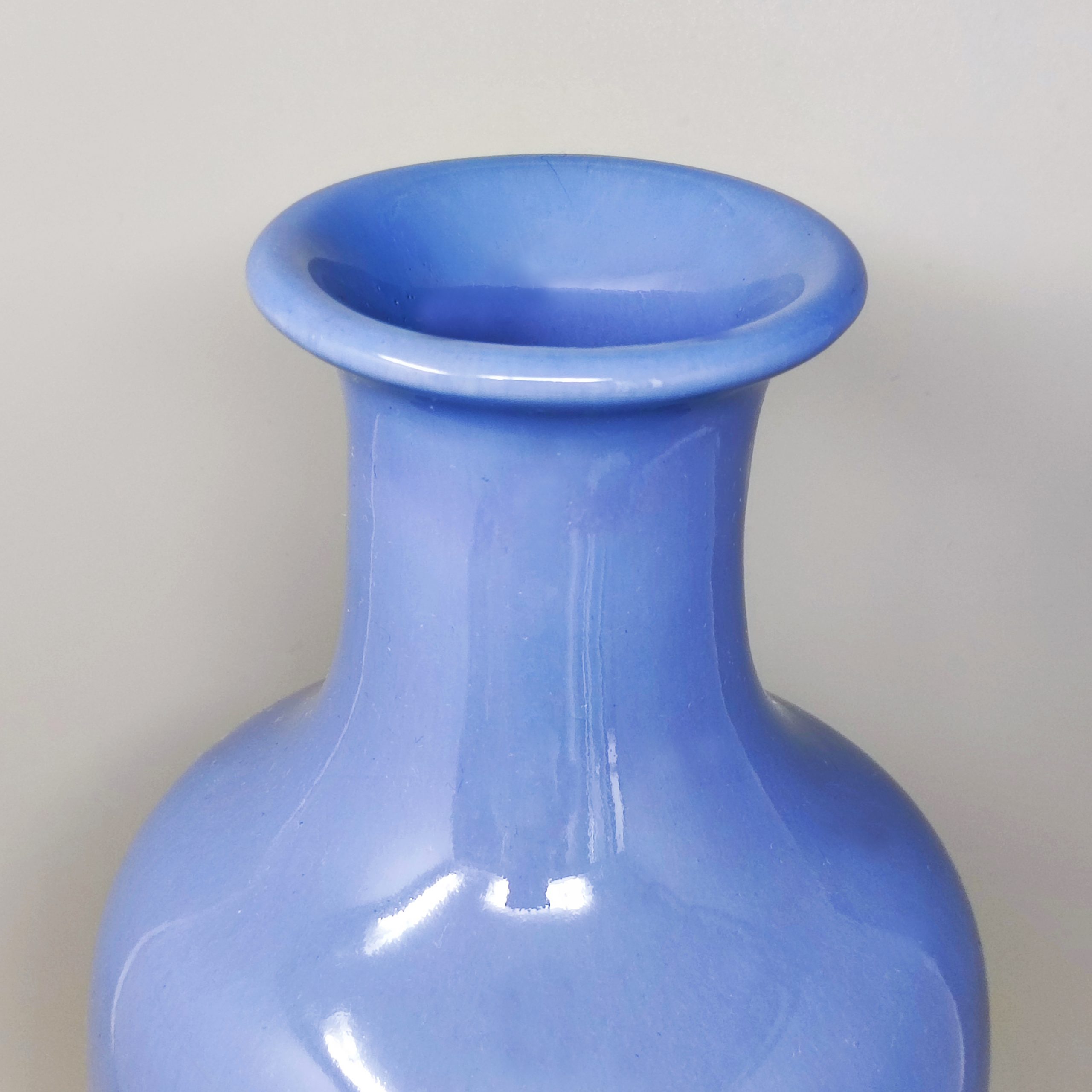 1960s Gorgeous Vase by F.lli Brambilla in Ceramic. Made in Italy