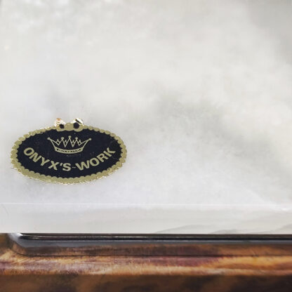 1960s Gorgeous Box in Onyx. Made in Italy - Image 8
