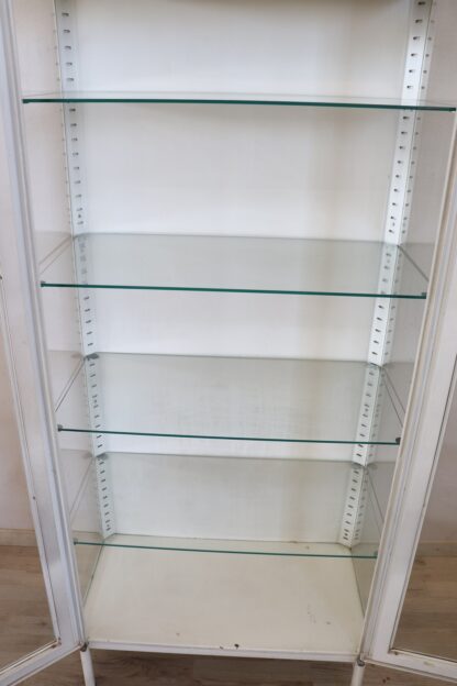 Industrial Medicine Vitrine in Metal, 1960s - Image 2