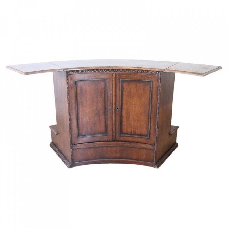 Cabinet Bar Counter in Walnut