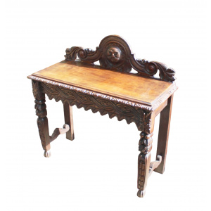 late 19th century Oak Jacobean revival table