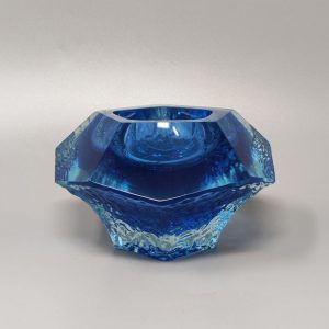 1960s Blue Ashtray or Vide Poche By Flavio Poli for Seguso