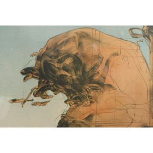 Original Lithograph By Claude Weisbuch 1972